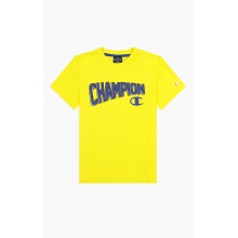 Champion Freizeit Tshirt (Baumwolle) Champion Super Graphic Print gelb Jungen