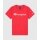 Champion Freizeit-Tshirt (Baumwolle) Crew mit Logo-Schriftzug 2023 rot Jungen