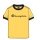 Champion Freizeit-Tshirt (Baumwolle) Crew Ringer mit Logo-Schriftzug 2023 gelb Jungen