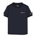 Champion Freizeit-Tshirt (Baumwolle) Crew mit Kleinen-Logo-Schriftzug navyblau Jungen