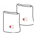 Champion Schweissband Handgelenk Logo Short weiss - 2 Stück