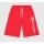 Champion Freizeithose (Baumwolle) Bermuda mit Logo-Schriftzug kurz 2023 rot Jungen
