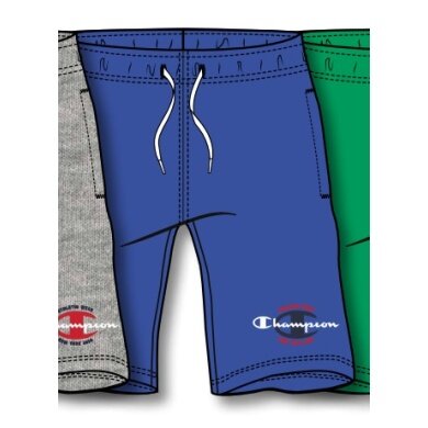 Champion Freizeithose (Baumwolle) Bermuda mit Graphic Print kurz royalblau Jungen