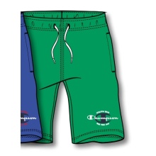 Champion Freizeithose (Baumwolle) Bermuda mit Graphic Print kurz 2023 grün Jungen
