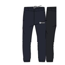 Champion Freizeithose Cuff Pants (Baumwolle) mit kleinem Logo navyblau Jungen
