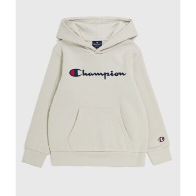 Champion Kapuzenpullover (Fleece-Hoodie) Big Logo Print wollweiss Jungen
