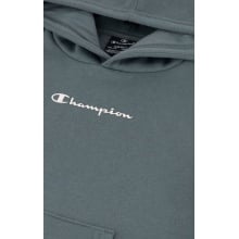 Champion Kapuzenpullover - leichte fleece mit Logoband dunkelgrau Kinder