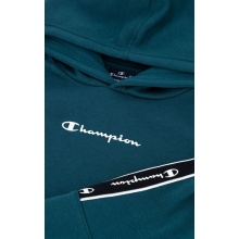 Champion Kapuzenpullover - leichte fleece mit Logoband petrolblau Kinder