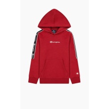 Champion Kapuzenpullover - leichte fleece mit Logoband rot Jungen