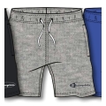 Champion Freizeithose (Baumwolle) Shorts kurz grau Jungen