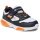 Champion Sneaker Wave Low Cut - weiss/schwarz/orange Jungen