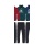 Champion Trainingsanzug (Jacke&Hose aus Baumwolle) mit New York-Logo tealblau/dunkelblau Kinder