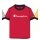 Champion Freizeit-Tshirt (Baumwolle) Crew Ringer mit Logo-Schriftzug rot Kinder