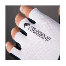 Chiba Fahrrad-Handschuhe BioXcell AIR weiss/schwarz - 1 Paar