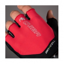 Chiba Fahrrad Handschuhe BioXcell AIR rot/schwarz