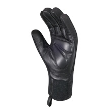 Chiba Winter-Fahrradhandschuhe All Natural Glove Warm (Oberhand aus warmen Walkstoff) schwarz - 1 Paar