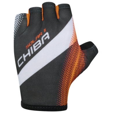 Chiba Fahrrad-Handschuhe Solar II schwarz/orange - 1 Paar