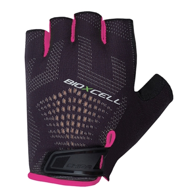 Chiba Fahrrad-Handschuhe BioXCell Super Fly schwarz/pink - 1 Paar