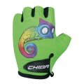Chiba Fahrrad Handschuhe Cool Chameleon grün Kinder - 1 Paar