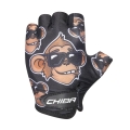 Chiba Fahrrad Handschuhe Cool Monkey schwarz Kinder - 1 Paar