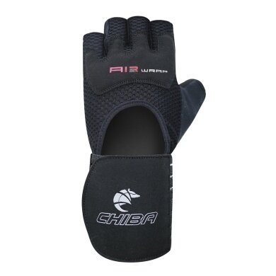 Chiba Fitness Handschuhe Airwrap 2.0 schwarz