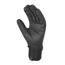Chiba Winter-Fahrradhandschuhe Ice II (Oberhand aus winddichtem Softshell) schwarz - 1 Paar