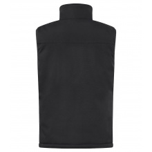 Clique Softshellweste Padded Vest (clean geschnittene, gepolsterte Softshell-Weste) schwarz Herren