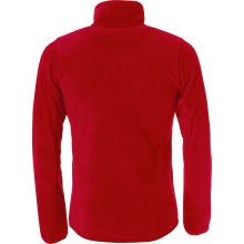 Clique Fleecejacke Basic Polar - mit Stehkragen - rot - Herren