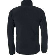 Clique Fleecejacke Basic Polar - mit Stehkragen - schwarz - Herren