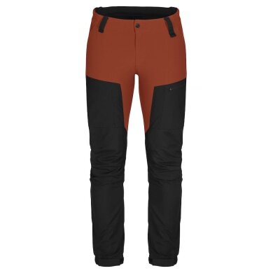 Clique Trekking-Wanderhose Kenai (wind- und wasserabweisendes Material) lang schwarz/orange Herren
