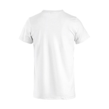 Clique Freizeit-Tshirt Basic (Baumwolle, rund gestrickt) weiss Herren