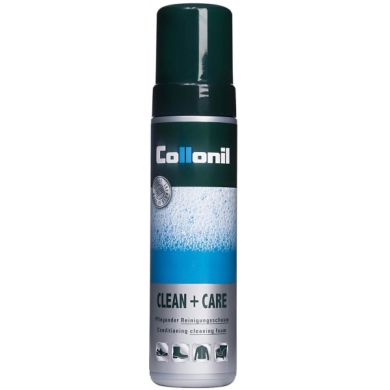 Collonil Reinigungsschaum Clean + Care Classic - universelle Reinigungsschaum für alle Materialien - 1 Flasche 200ml