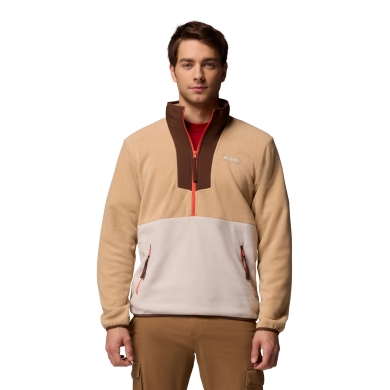 Columbia Fleecepullover Sequoia Grove Half Zip (angenehmes Tragegefühl) braun/tobacco Herren