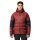 Columbia Winter-Skijacke Roaring Fork Down Jacket (wasserdicht, Omni-Heat Infinity) dunkelrot/schwarz Herren