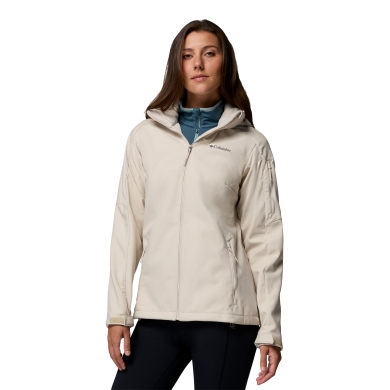Columbia Softshelljacke Cascade Ridge II (angenehmes Tragegefühl, Omni-Shield) beige Damen