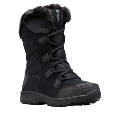 Columbia Winterstiefel Ice Maiden II (wasserdicht) schwarz/grau Damen
