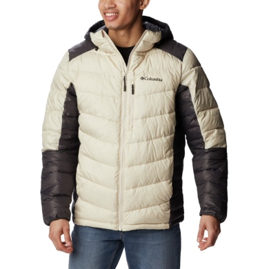 Columbia Winterjacke Labyrinth Loop mit Kapuze (Omni-Heat Infinity, synthetische Daunen) beige/stonegrau Herren