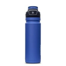 Contigo Thermo-Trinkflasche Free Flow Autoseal vakuum-isolierte (auslaufsicher) 700ml blau - 1 Flasche