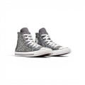 Converse Sneaker Chuck Taylor All Star High Glitter silber Kinder