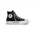 Converse Sneaker Chuck Taylor All Star Platform High schwarz/weiss Damen