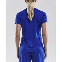 Craft Sport-Shirt (Trikot) Squad Solid - lockere Schnitt, schnelltrocknend - kobaltblau Damen