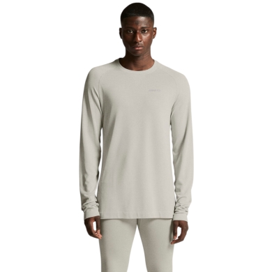Craft Funktionsunterwäsche Langarmshirt Active Comfort 2 (weicher und funktioneller Stoff) hellgrau Herren