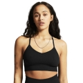 Craft Sport-BH Collective Rib Strap Sports Bra (Rippenstruktur, elastisches Material) schwarz Damen