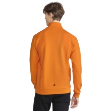 Craft Trainingsjacke Core Soul Full Zip (Front-Reißverschluss, weiches Material) orange Herren