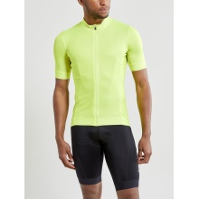 Craft Fahrrad-Tshirt Core Essence Jersey Tight Fit (optimale Bewegungsfreiheit) neongelb Herren