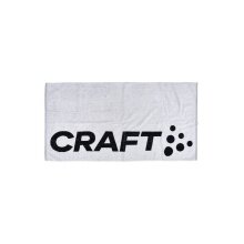 Craft Handtuch Bath Towel weiss/schwarz 140x70cm