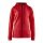 Craft Kapuzenjacke ADV Unify (funktionelles Recyclingpolyester) rot Damen