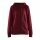 Craft Kapuzenjacke ADV Unify (funktionelles Recyclingpolyester) bordeaux/rot Damen
