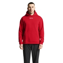 Craft Kapuzenpullover Community 2.0 Logo Hoodie (athletische Passform) rot Herren