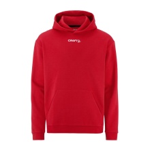 Craft Kapuzenpullover Community 2.0 Logo Hoodie (athletische Passform) rot Herren